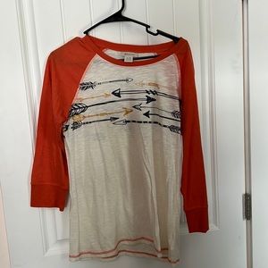 Ariat 3/4 sleeve shirt. Never worn